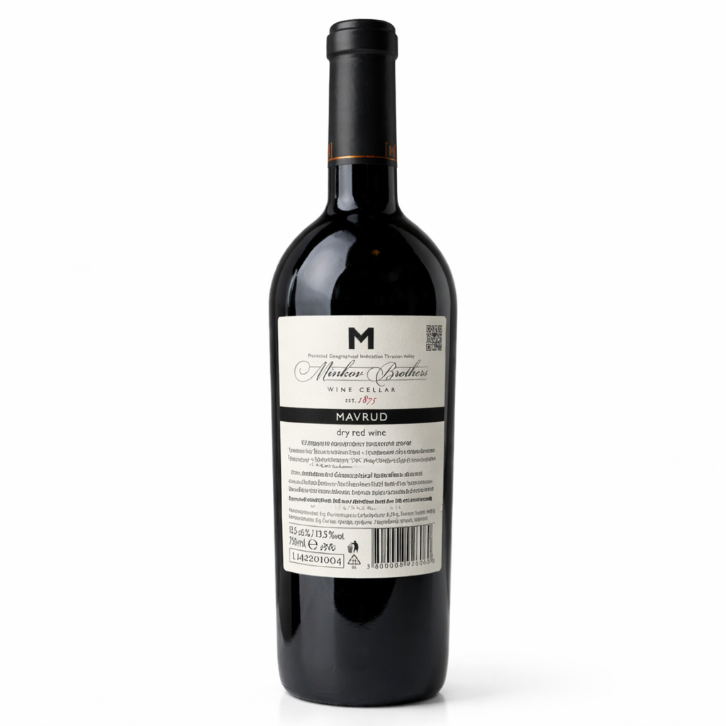 Minkov Brothers Enoteque Mavrud 2022 0.75l