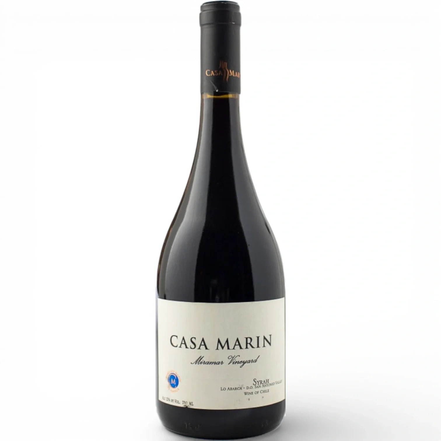 Casa Marin Syrah Litoral 2010 Red Wine Miramar Vineyard
